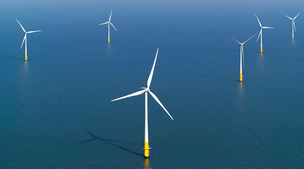 Industryweek 35955 Offshore Wind Farm Kentish Flats Chris Laurens Construction Photography Avalon Getty Images
