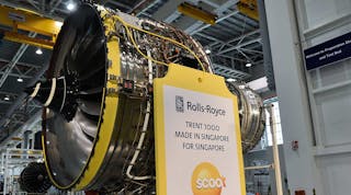 Industryweek 35969 Trent 1000 Rolls Royce Engine Singapore Roslan Rahman Afp Getty Images