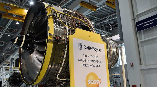 Industryweek 35969 Trent 1000 Rolls Royce Engine Singapore Roslan Rahman Afp Getty Images