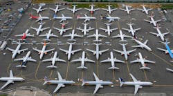 Industryweek 36027 Boeing 737s Mass Parked Seattle Washington Stephen Brashear Getty Images News