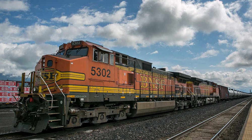 Industryweek 36115 Bnsf Freight Train Locomotive Whitefish Montana George Rose Getty Images