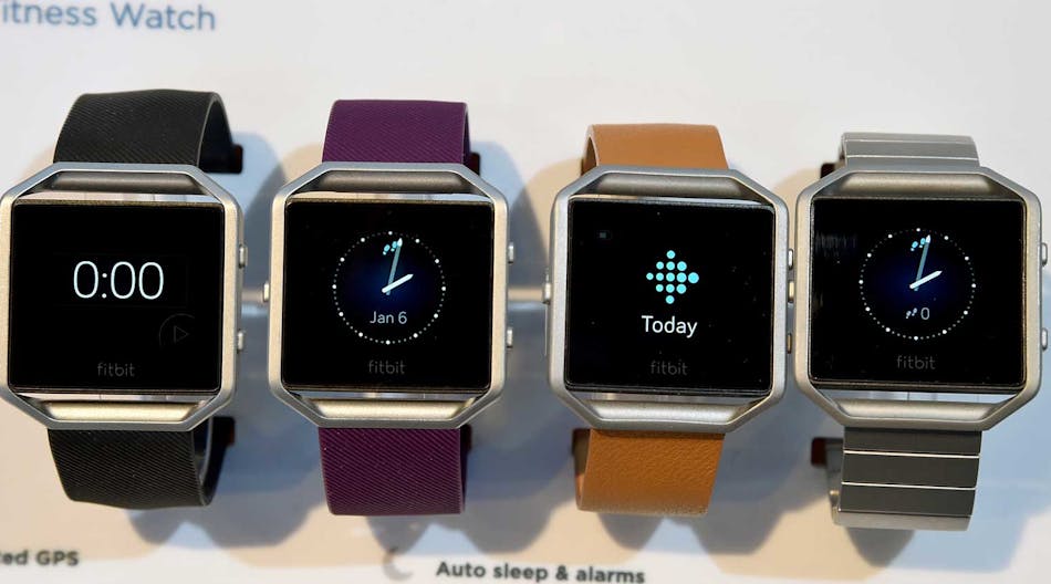 Industryweek 36150 Fitbit Watches Lined Up Ethan Miller Getty Images
