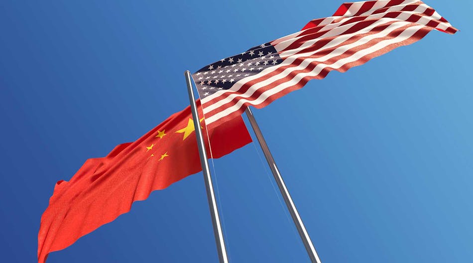 Industryweek 36302 China Us Trade War Flags Waving Opposite Directions Microstockhub Istock Getty