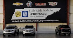 GM&apos;s Spring Hill, Tennessee, engine assembly plant