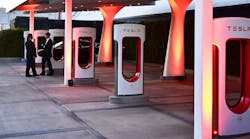 Industryweek 36358 Tesla Charging Stations Mostly Empty Frederic J Brown Afp Getty