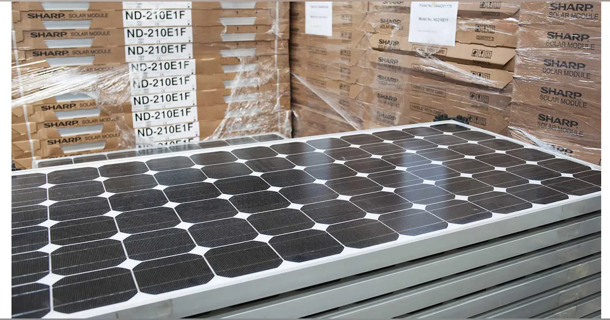 US Solar Companies Are Stockpiling a Massive Amount of Panels ...
