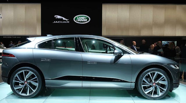 Industryweek 36496 Jaguar I Pace Electric Vehicle Daimler Frankfurt Auto Show 2019 Sean Gallup Getty Images