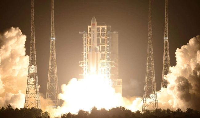 China Launches Long March Rocket as Space Race Heats Up