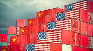 China and US container boxes