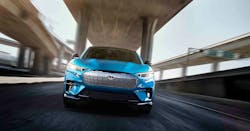 Ford's Mustang Mach-E is expected to go on the market in 2021. Ford's Mustang Mach-E is expected to go on the market in 2021.