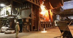 Steel mill in Germany Steel mill in Germany