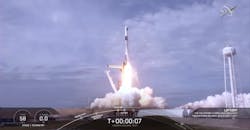 NASA and SpaceX completed a launch escape demonstration of the company’s Crew Dragon spacecraft and Falcon 9 rocket on Jan. 19, 2020. NASA and SpaceX completed a launch escape demonstration of the company’s Crew Dragon spacecraft and Falcon 9 rocket on Jan. 19, 2020.