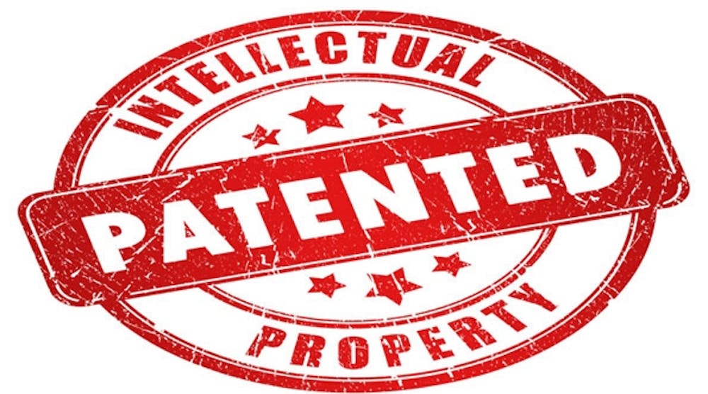 patent intellectual property stamp