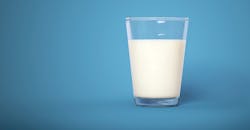 milk in a glass milk in a glass