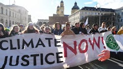 Siemens protest Siemens protest