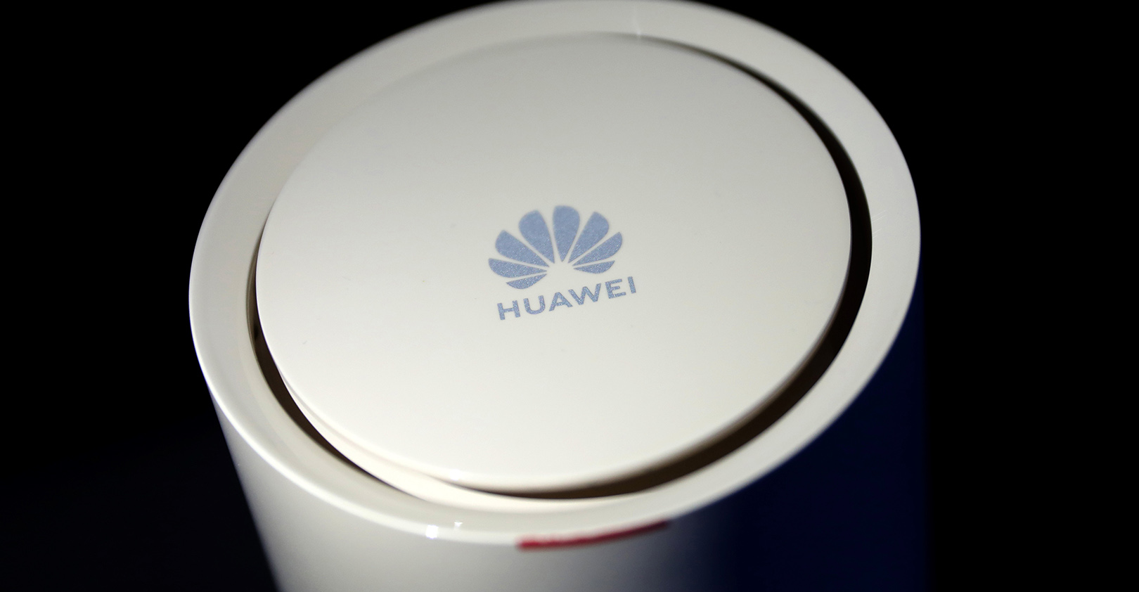Huawei Router With Spooky Lighting Isabel Infantes Afp Via Getty Images 5e4ee5775e04f