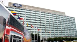 Ford Headquarters Truck Bill Pugliano Getty