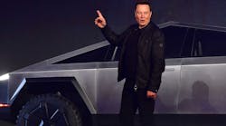 Industryweek 36565 Elon Musk With Cybertruck Frederic J Brown Afp Via Getty Images