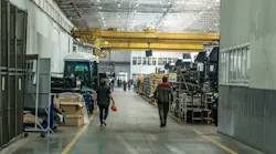 Workers On Floor Of Industrial Plant Id 123690926 © Oskanov Dreamstime