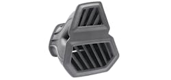 Door defroster vent used in the ventilation system of automobiles. Printed with HP 3D High Reusability PP enabled by BASF.