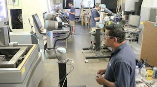 Full Operation With 5 Cobots Ur5 At All Axis Human Robot Collaboration 1200px