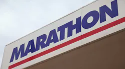Industryweek 36384 Marathon Gas Station Building Sign Scott Olson Staff Getty