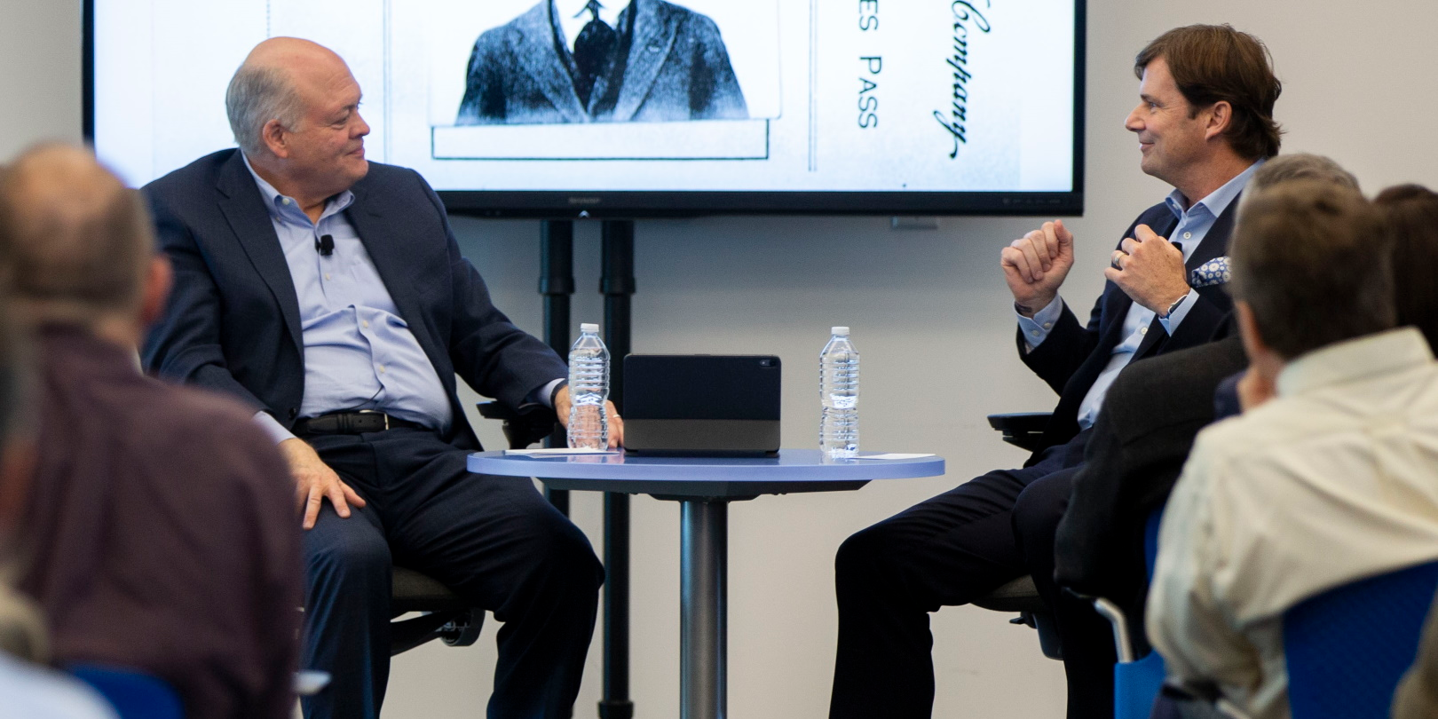 Jim Hackett Left Jim Farley Right Ford Motor Co 5f298476dd621