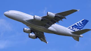 Airbus A380 In Flight &copy; Martin Spurny Dreamstime