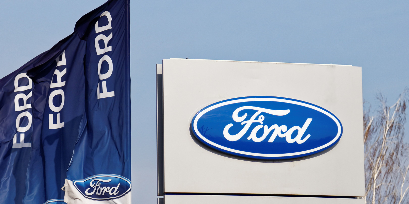 Ford Logo Dealership Flags Konstantin Markov Dreamstime 5f50249b9b32d