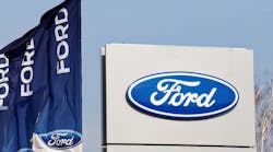 Ford Logo Dealership Flags Konstantin Markov Dreamstime