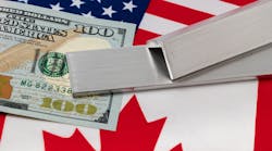Canada Us Aluminum Tariffs Money &copy; Jj Gouin Dreamstime