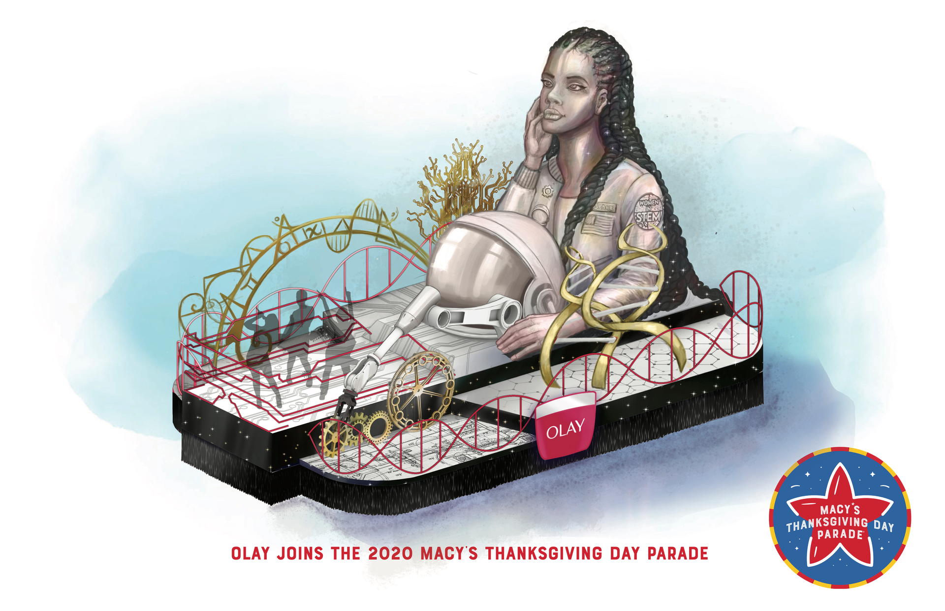 Olay Faces STEM Gap with Float in Macy&rsquo;s Thanksgiving Parade