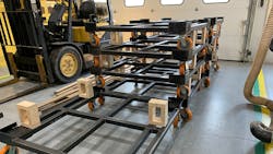 Falcon Industries, the student-run shop at Winchester Community High School in Indiana, is ready to ship an order. Falcon Industries, the student-run shop at Winchester Community High School in Indiana, is ready to ship an order.