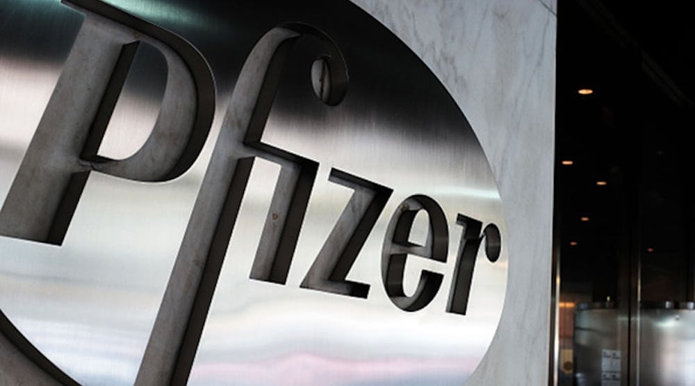 Pfizer Logo Spencer Platt Getty