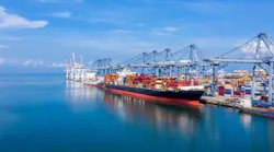 Container Cargo Ship At Industrial Port Import Export Supply Chain International Trade © Mr siwabud Veerapaisarn Dreamstime