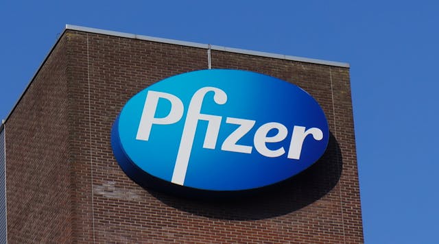 Pfizer Logo Blue &copy; Daniel127001 Dreamstime