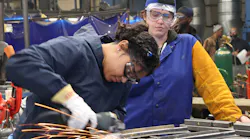 Woman With Tool Sparks Metal Grinder Superviser Goggles Manufacturing! Ptti Edu On Unsplash