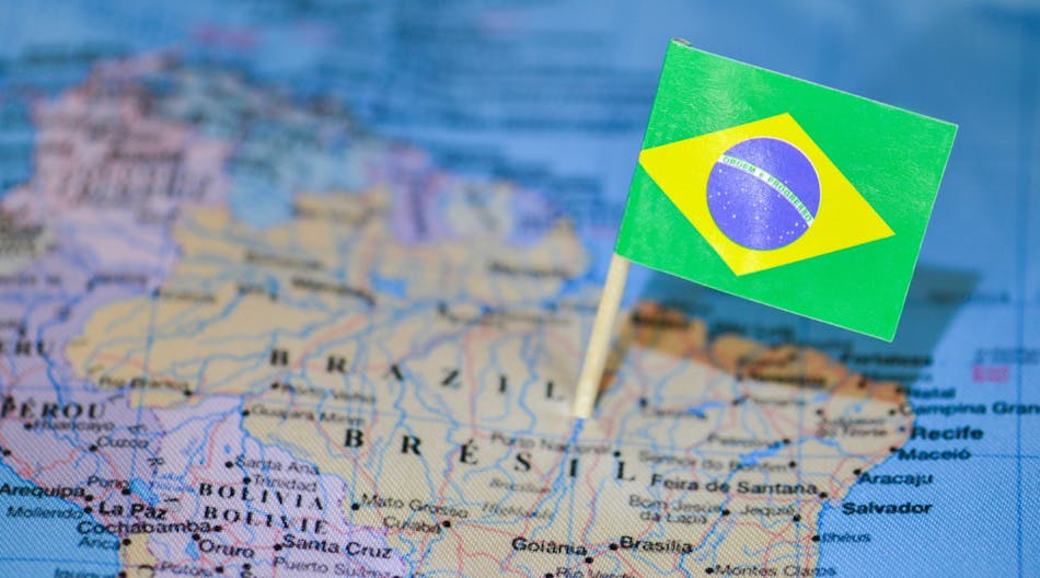 Brazil With Flag In It South America Brazil Portuguese Vrezh Gyozalyan Dreamstime