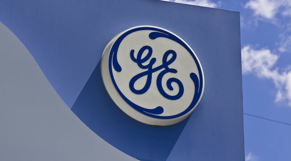 Ge General Electric Logo Building Exterior &copy; Jonathan Weiss Dreamstime