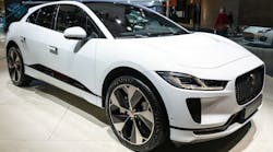 Jaguar I Pace Ev400 Electric Suv Car Vehicle &copy; Vander Wolf Images Dreamstime