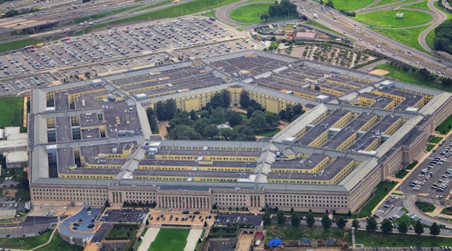 The Pentagon Building, Aerial View &copy; Jeremy Christensen Dreamstime