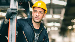 Industrial Worker Guy In Helmet In Facility © Korn Vitthayanukarun Dreamstime