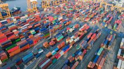 Shipping Shipyard Containers Trade International Supply Port © Bianco Blue Dreamstime