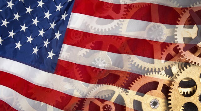 American Flag Gears Industry Manufacturing Usa Photo 57691837 American Manufacturing &copy; Steve Allen Dreamstime