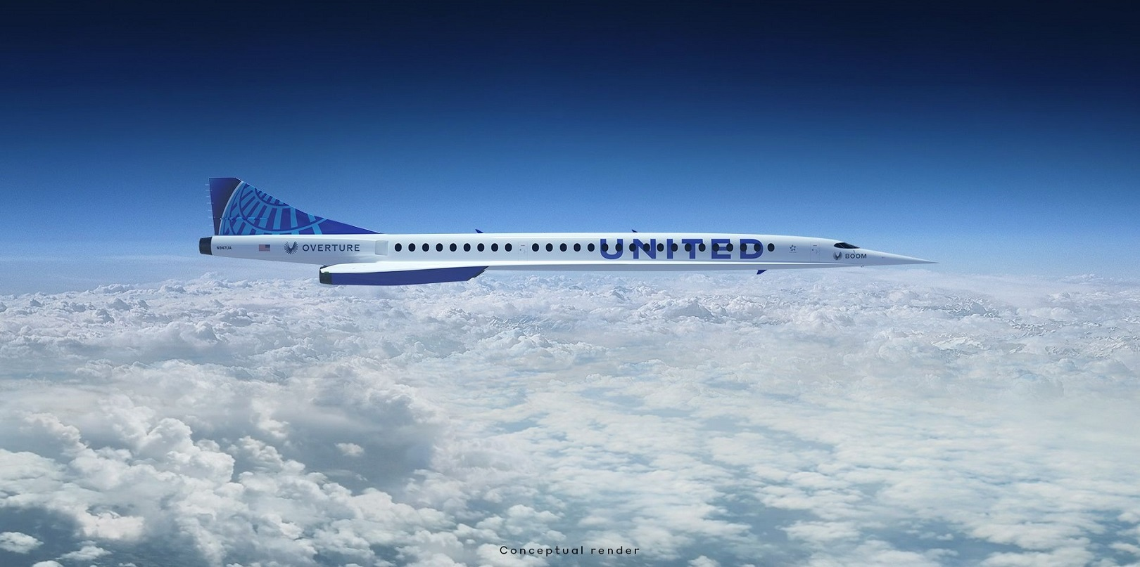 Boom Supersonic Jet Cropped Overture 60b8f6fb0d6e5