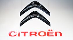 Citroen Logo White Bg Automotive Stellantis &copy; Hupeng Dreamstime