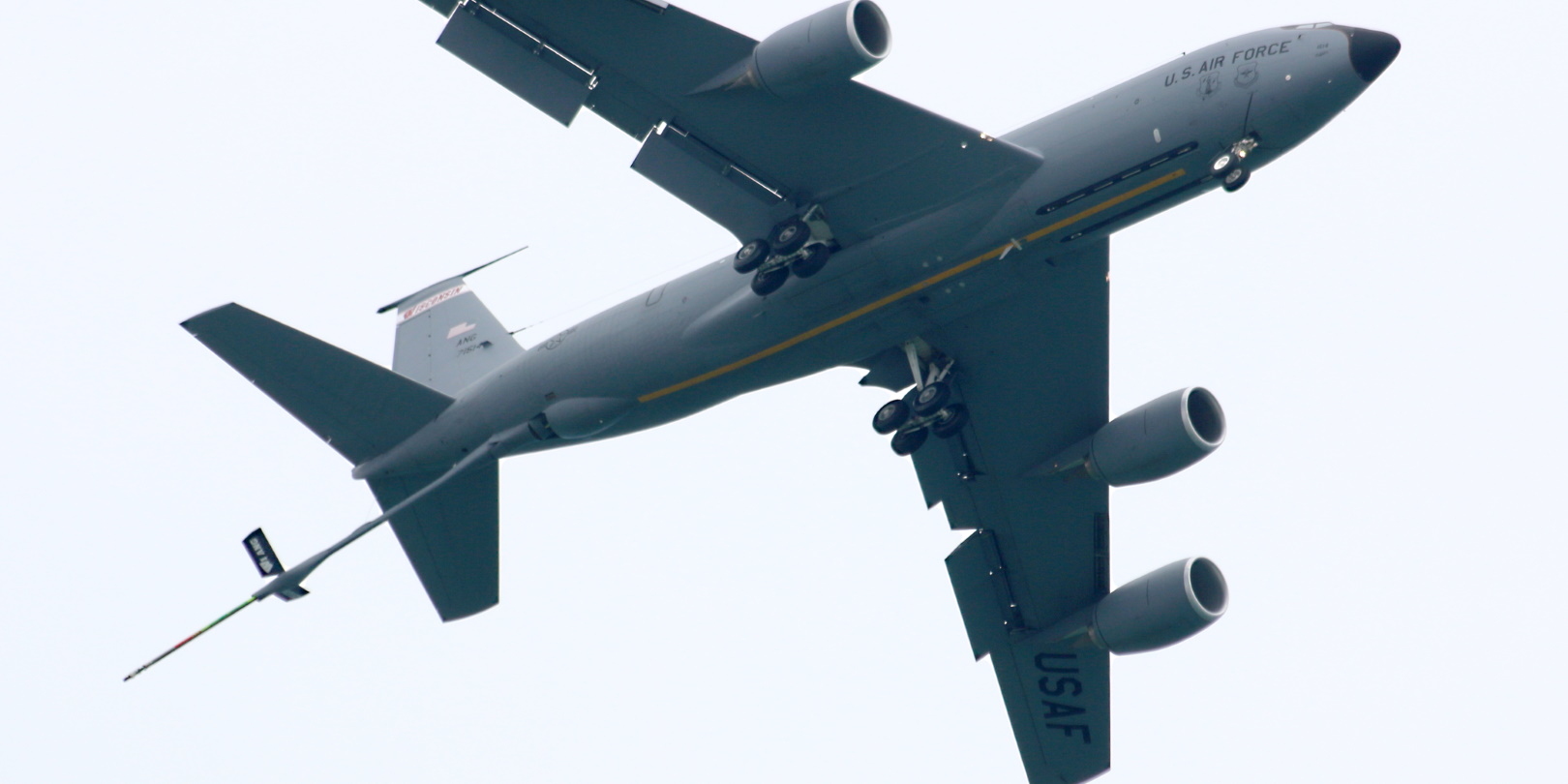 Kc 135 Usaf Refueling Plane In Flight Boeing Jet Aerospace Kurt Adams Dreamstime 6113f1b50288f