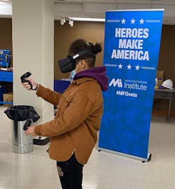 Tapping in VR to Train Military Community for Manufacturing Careers Tapping in VR to Train Military Community for Manufacturing Careers