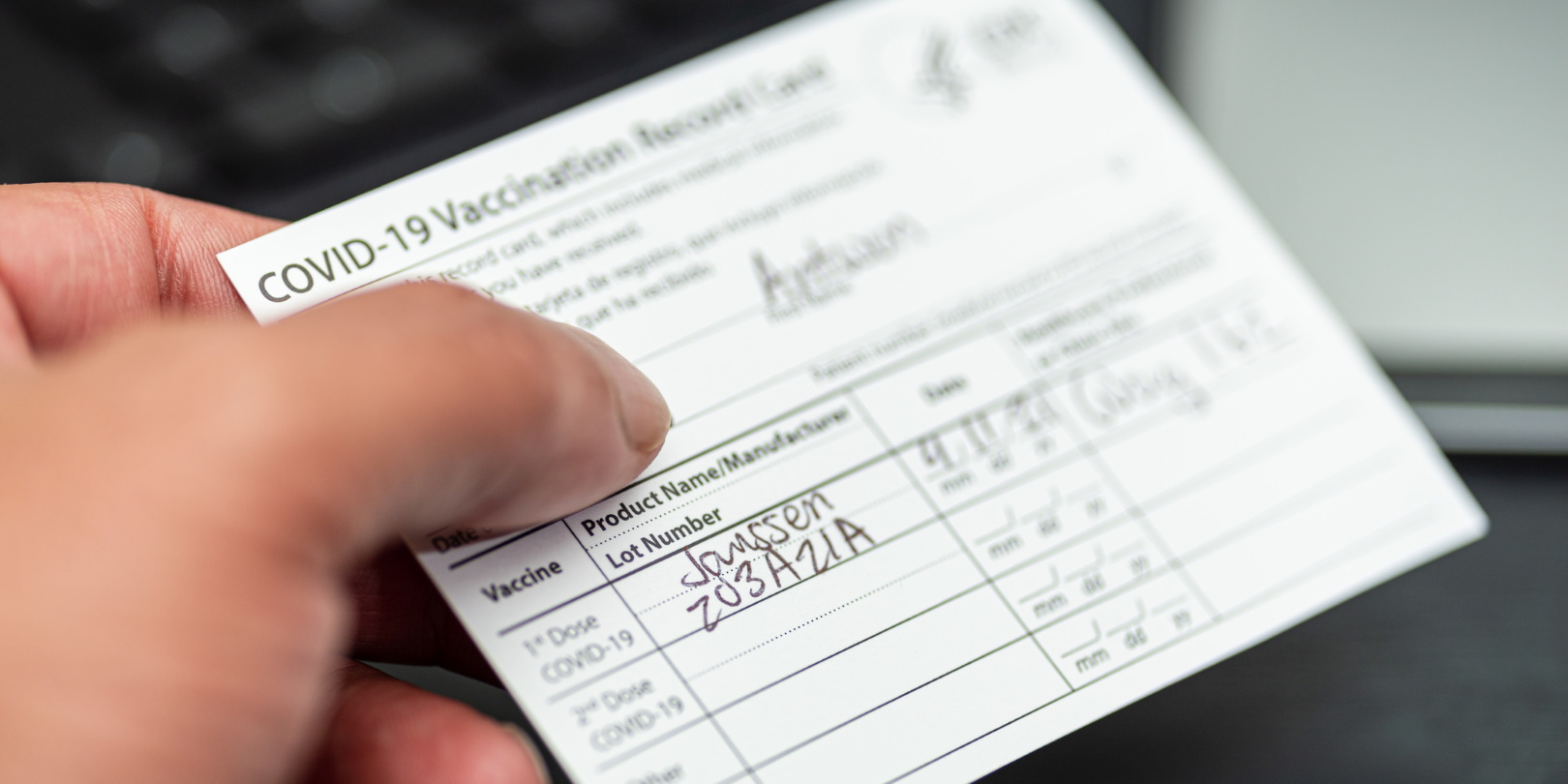 Covid Vaccine Card Filled In Janssen Antwon Mcmullen Dreamstime 61096f4dafcc3