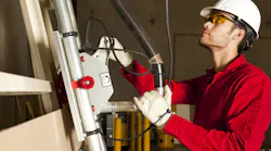 Guy Engineer Hard Hat Operating Machinery Photographerlondon Dreamstime